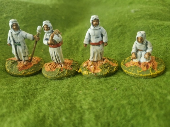 28mm Colonial Bits British Naval and Arab Artillery Crew