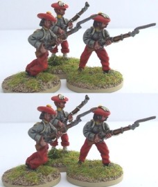 25/CWA03 - Carlist Infantry Attacking
