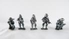 SM/USA04 - Modern US Army Riflemen ( 5 assorted figures)