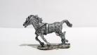 HIN/LH07  Light Horse, shaggy coat, galloping.