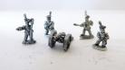 LW/GWN10 - Polish  Foot Artillery Crew(16) and Cannon (8pdr + How)